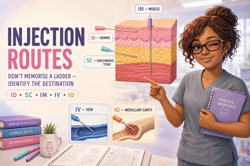 Injection Routes: Where Is the Medicine Actually Going?