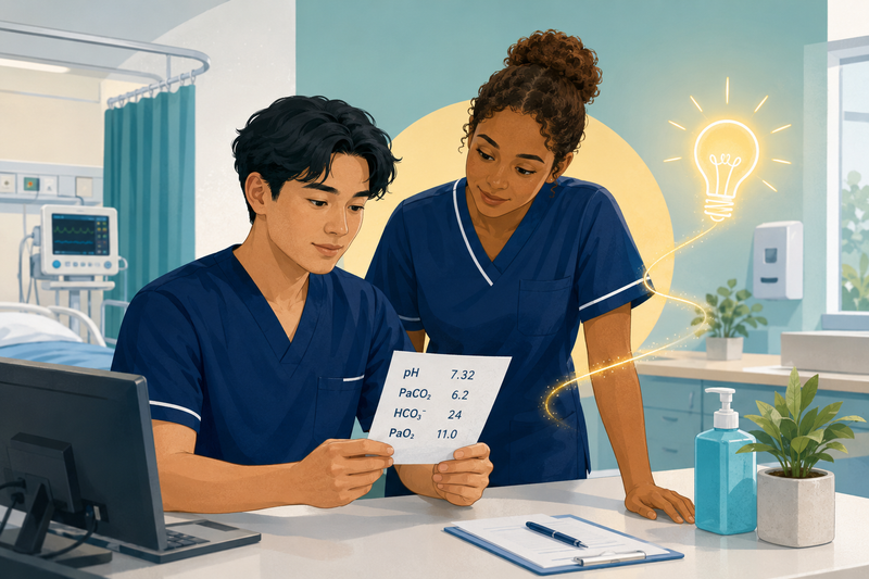 ABG Interpretation for UK Student Nurses: A Calm Way to Read the Results