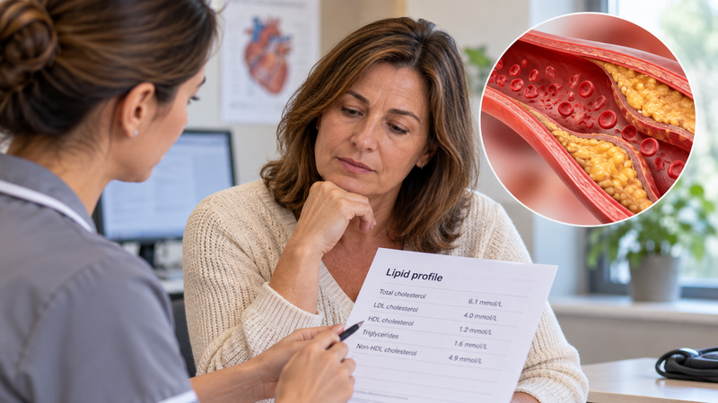 High Cholesterol: What Is Happening in the Arteries?