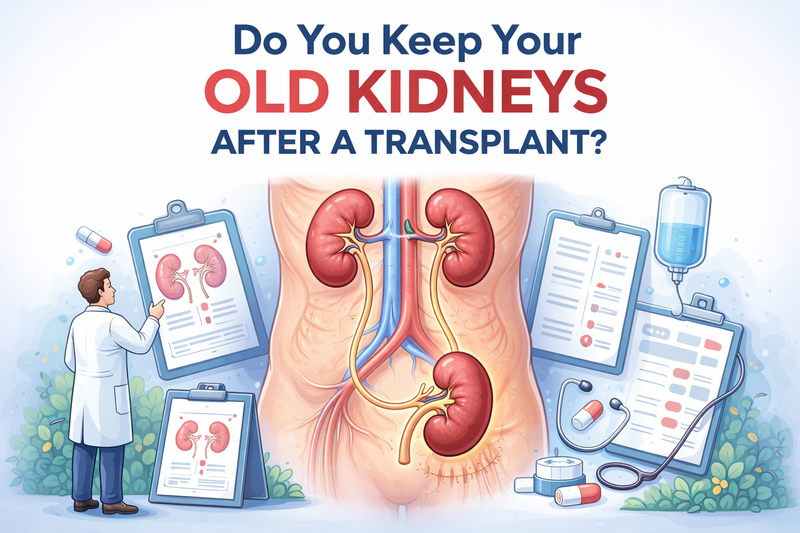 Do You Keep Your Own Kidneys After a Transplant?