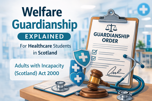 Welfare Guardianship Explained (Scotland) | Adults with Incapacity Act for Healthcare Students