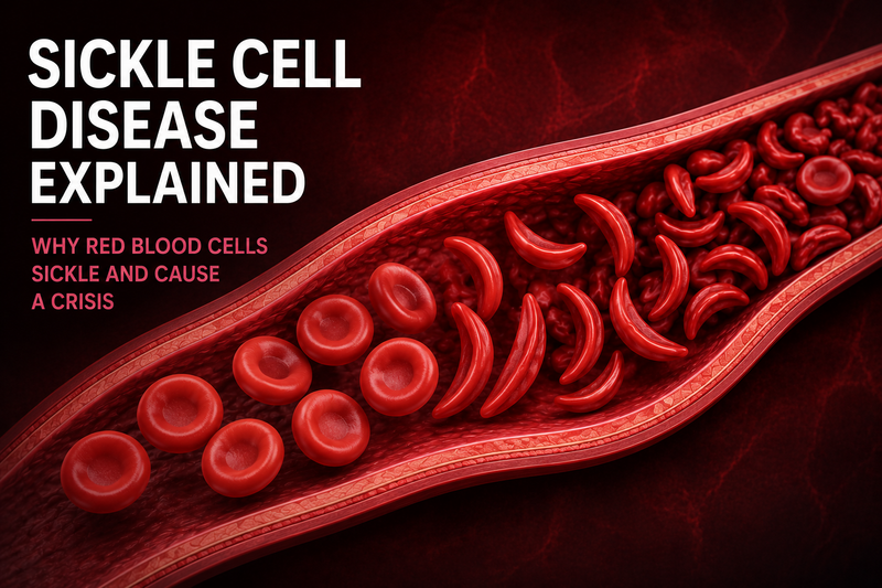 Sickle Cell Disease Explained: Why Red Blood Cells Sickle and Cause a Crisis