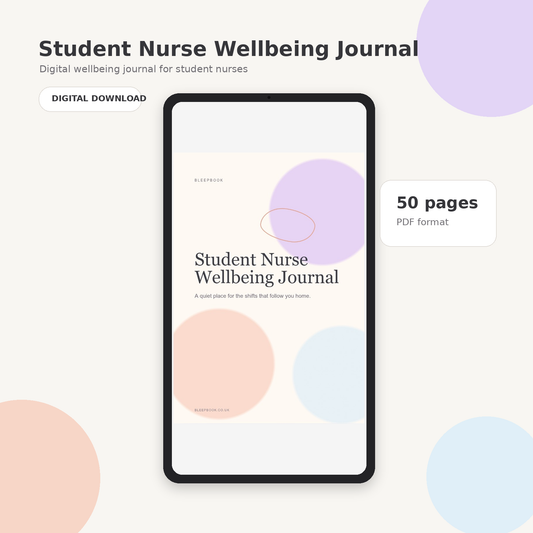 Student Nurse Wellbeing Journal