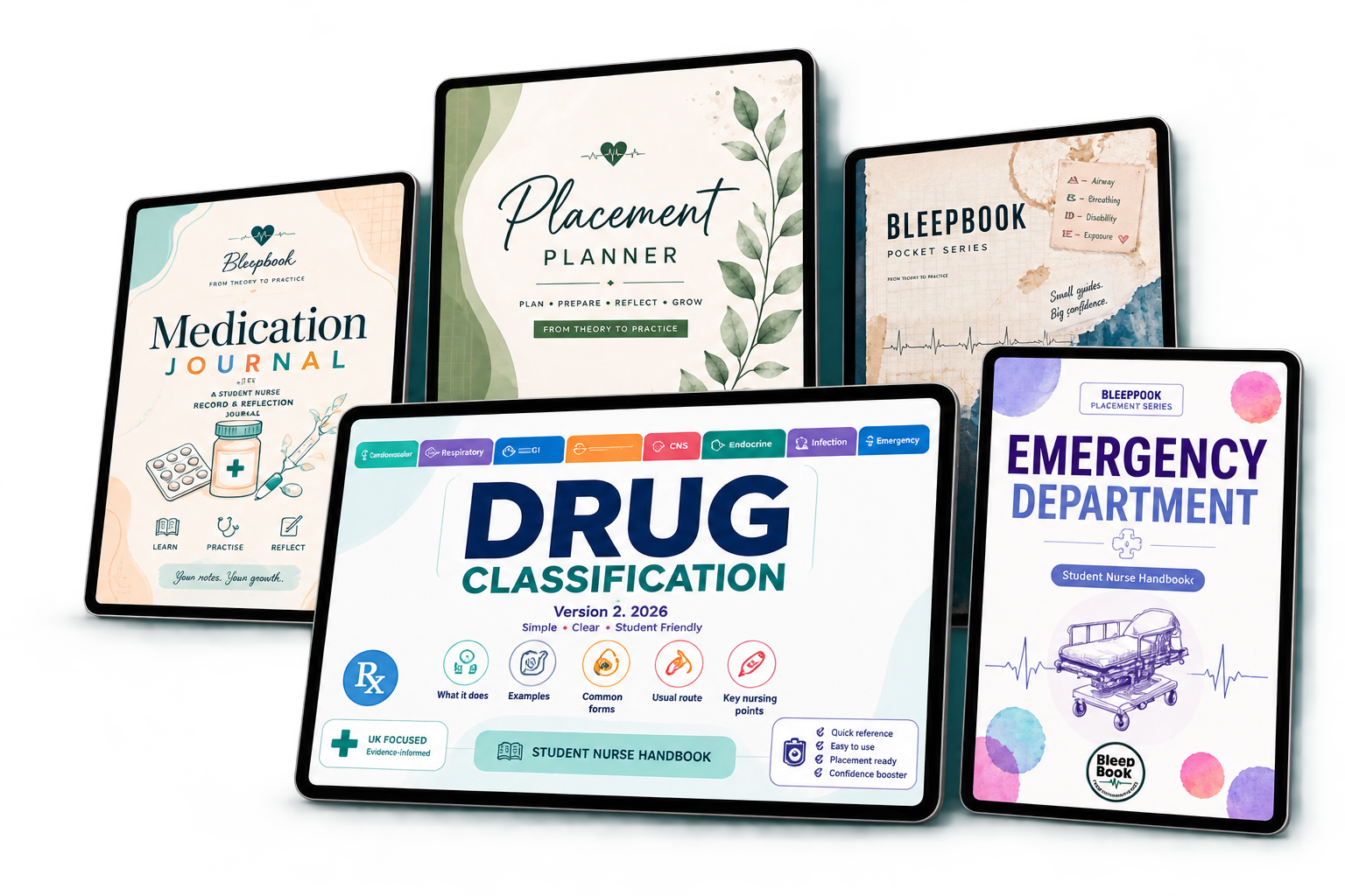 Bleepbook digital nursing resources