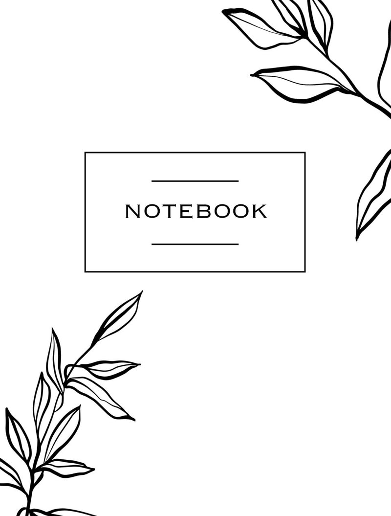 Minimalist Digital Lined Notebook