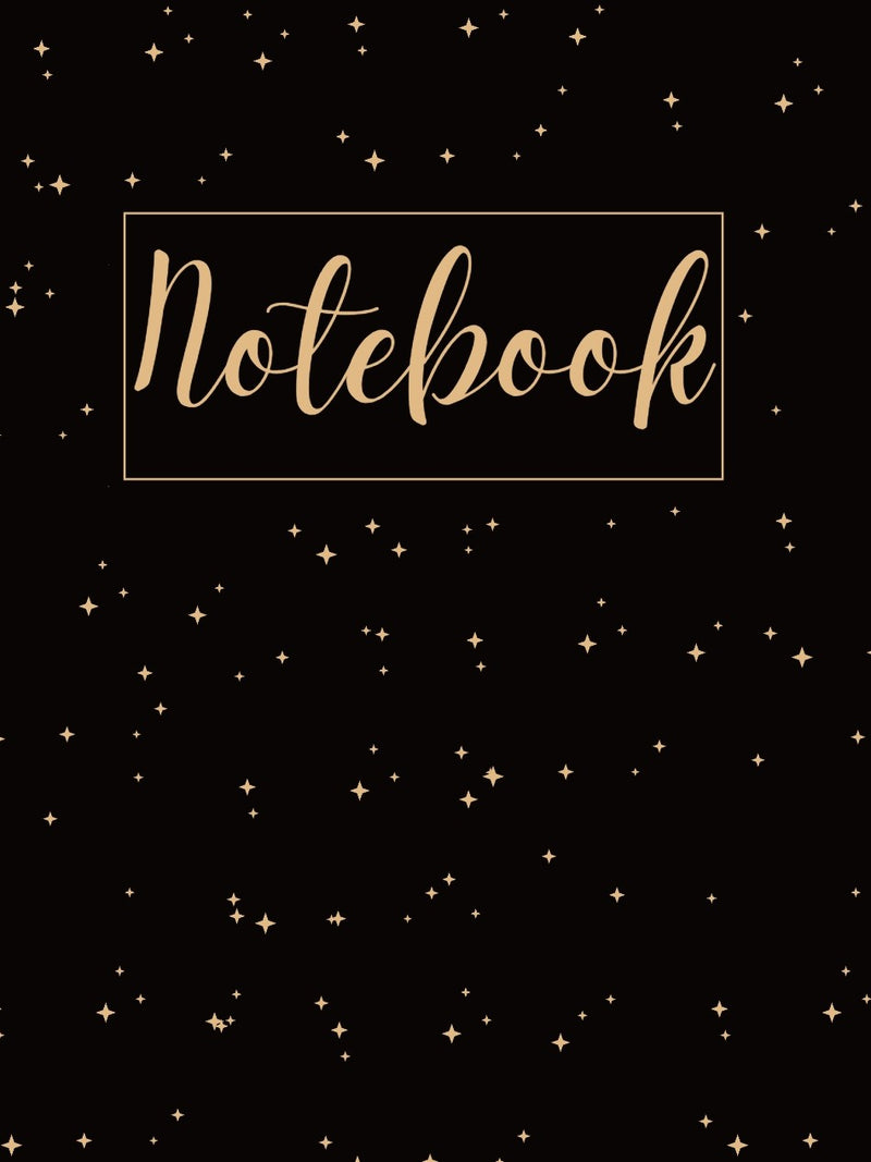 Dark Digital Lined Notebook