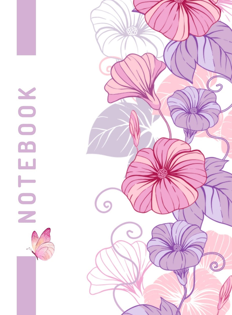 Floral Digital Lined Notebook