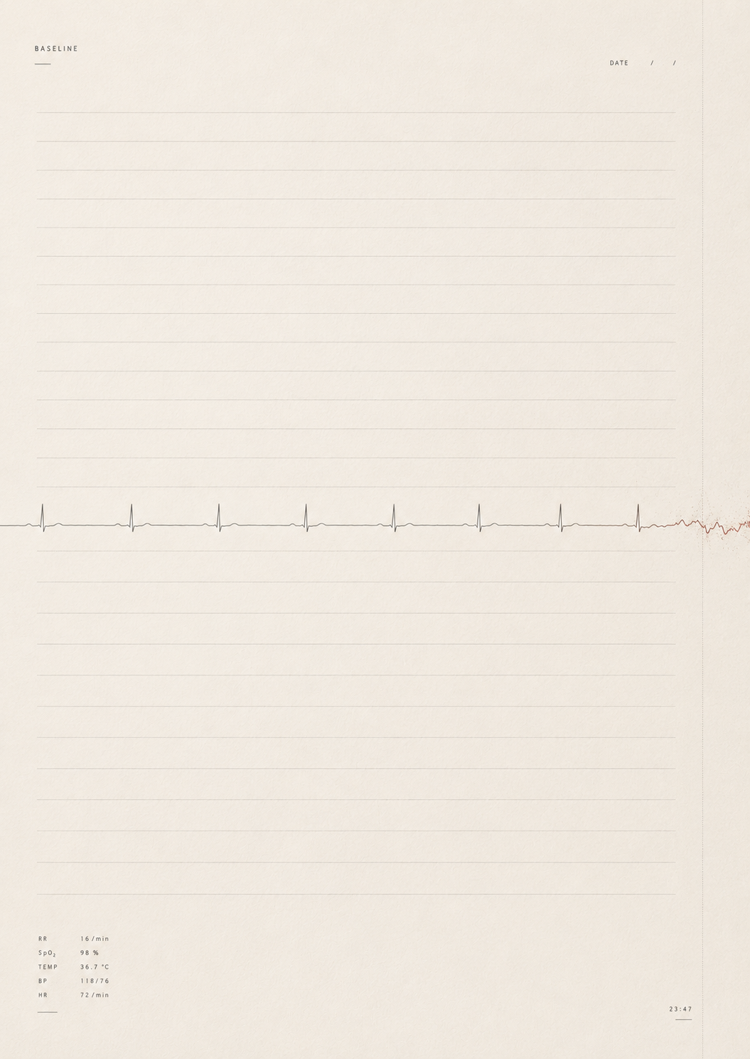 Textured beige paper with a subtle pattern